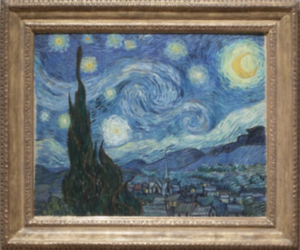 Picture of "Starry Night" by Vincent Van Gogh