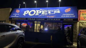 View of entrance from parking lot