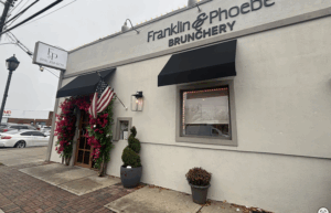 Street-level, single door entrance