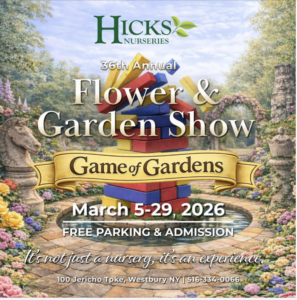 Sign announcing Garden Show